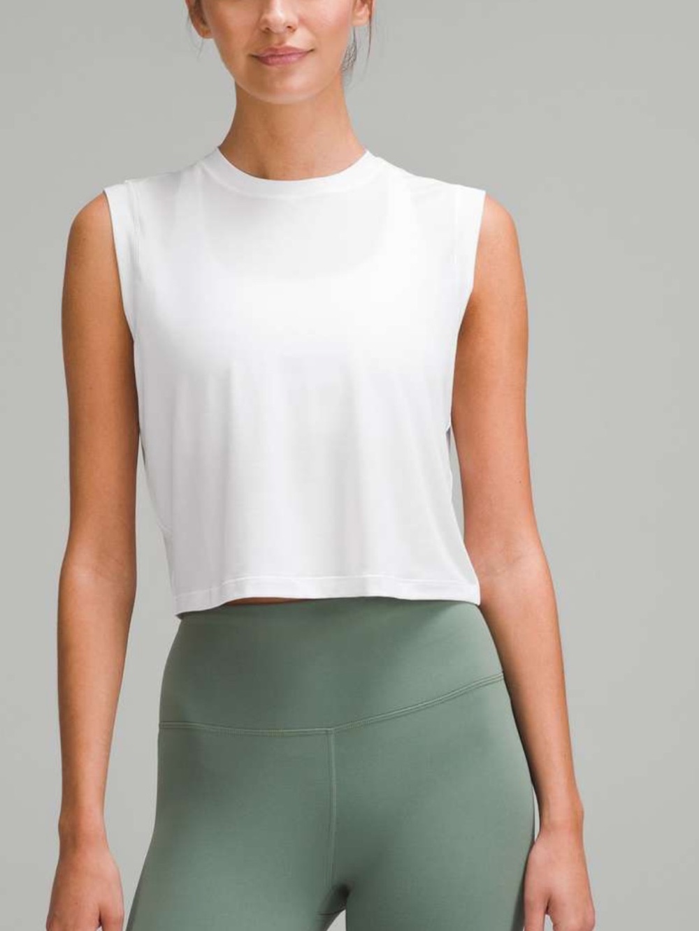 lululemon jersey training muscle tank top